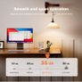Height-Adjustable Electric Desk, 140x80 cm Sit-Stand Office Desk Image 3