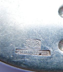 Antique Christofle Silver  Fork 77,2g