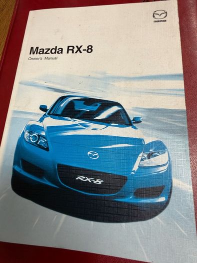 Mazda RX8 Owners Manual