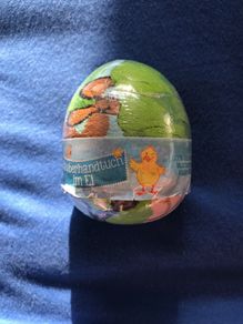 magic towel - egg shaped