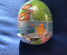 magic towel - egg shaped