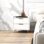 2-Drawer Bedside Table Image 8