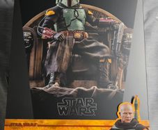 Hot Toys Boba Fett Repainted Armour and throne room set 1/6 scale figure