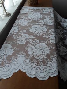 lace curtains