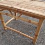 Vintage Bamboo Side Table Image 5