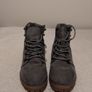 New Look 915 Grey Suedette Ankle Boots, New Image 2