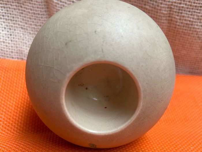 Antique Ceramic Match Holder