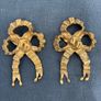 two French Brass Decorative Ribbons Image 2