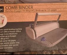 Rex Office Plastic Comb Binding Machine