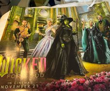 Wicked movie promotional poster - 2025