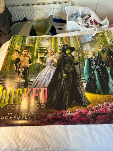Wicked movie promotional poster - 2025