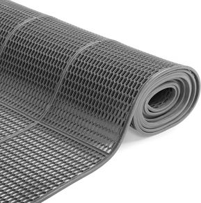 Drainage Floor Mat 300 X 90cm Commercial Indoor Outdoor Non-Slip Rubber Entrance Mats Anti-Fatigue Waterproof Door Mat with Drainage