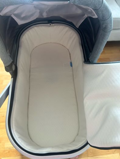 UPPAbaby Vista (2018) Complete Double Buggy Setup (Soft Grey / Gregory)
