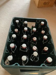 Amber Swing Top Bottles