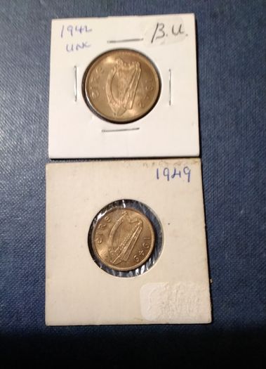 Two Eire Coins