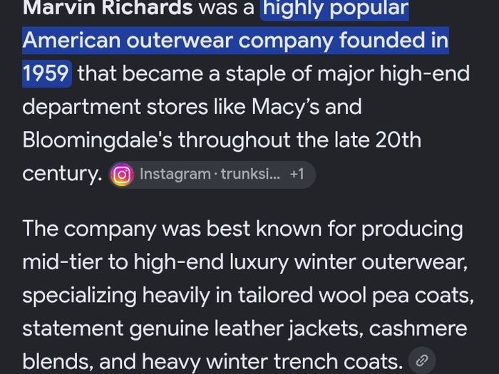 Marvin Richards Vintage Suede Jacket
