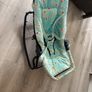Mothercare Baby Bouncer Rocker - Light Blue Animal Print Image 4