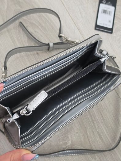 Karl Lagerfeld Silver Crossbody Bag