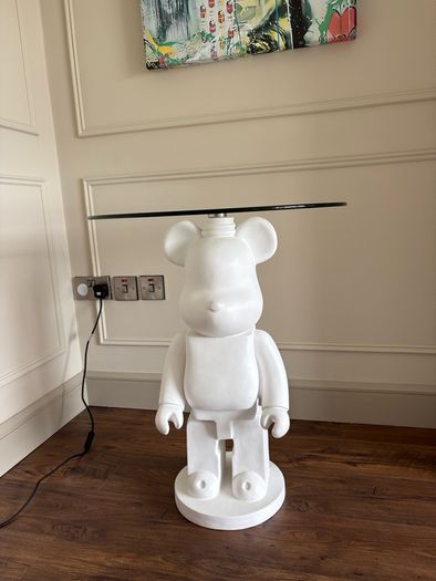 Bear brick side table
