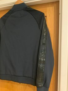 EA7 Armani zipped sweatshirt navy