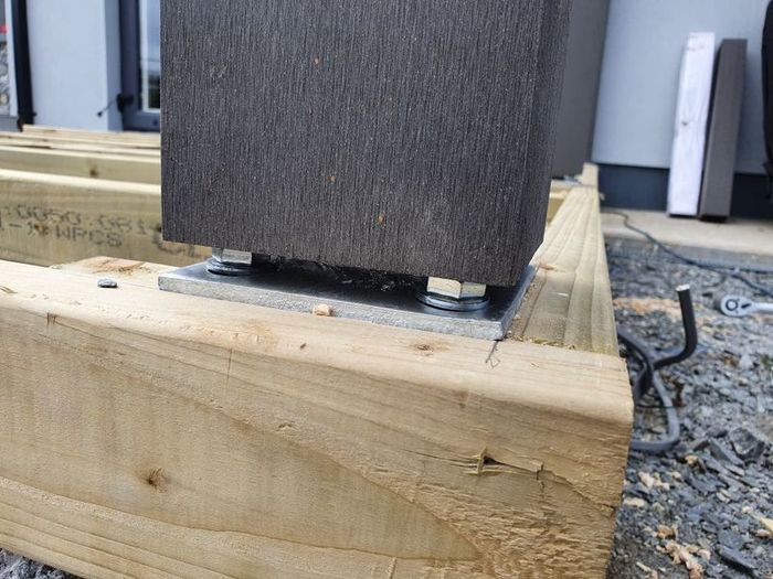Composite decking supplied and fitted