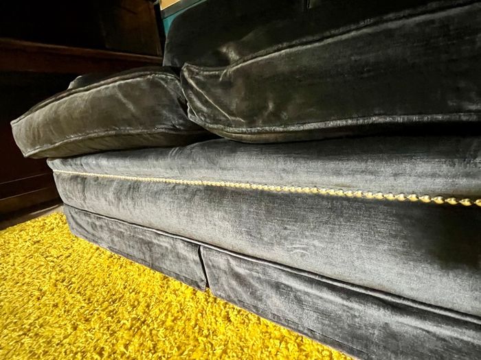 3 Seater Velvet Sofa
