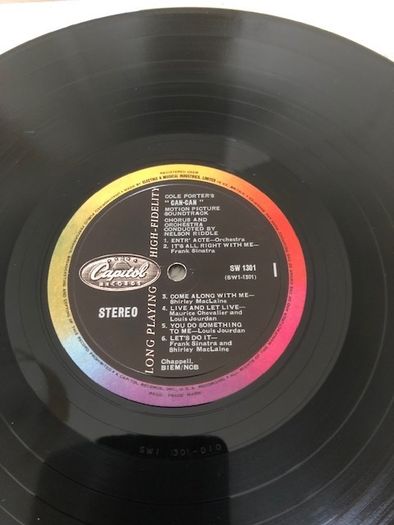 Frank Sinatra - Cole Porters Can Can OST Vinyl Original