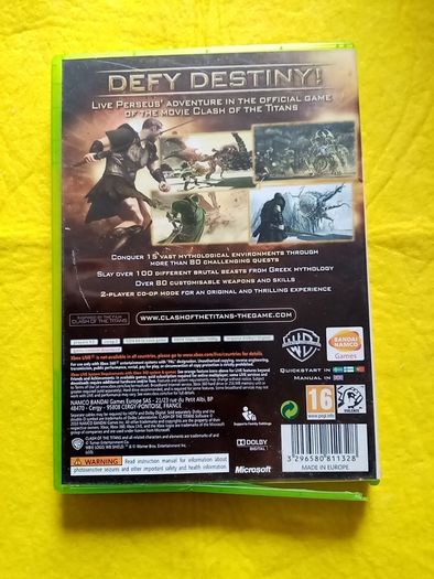 Clash of titans the video game Xbox 360 games Original