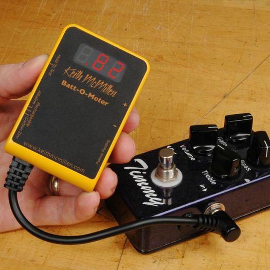 Batt-O-Meter tester for musicians (new)