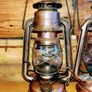 Pair of Vintage copper Dietz  lanterns Image 2