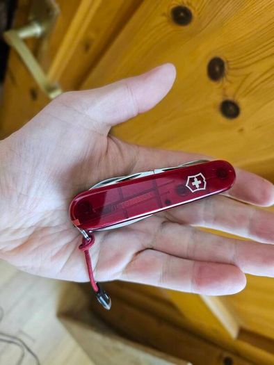 Vintage 1980s Victorinox Champion Discontinued Collectable Swiss Army Knife 91mm