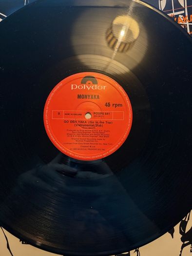 Monyaka Go Deh Yaka Go To The Top  Original 12 inch Vinyl