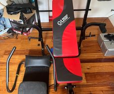 Weights and bench