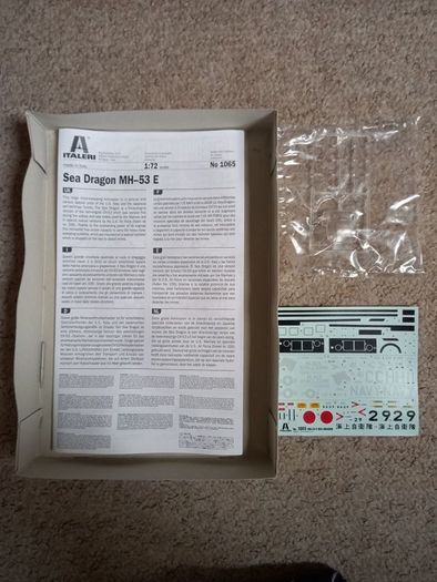 Italeri 1/72 MH-53E Sea Dragon Helicopter US Navy JMSDF Airfix Revell Trumpeter Zvezda