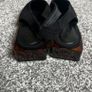 Ganni Pointed Toe Low Heel Pumps Sz 3UK 36 Black Suede Leather Acetate Heel Image 4