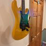 GROOVE Strat copy really unusual colour . Nice . Made ( assembled ? in Canada Image 2