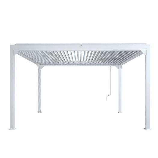 Pergolux Modern Pergola White 3x3x2.4m
