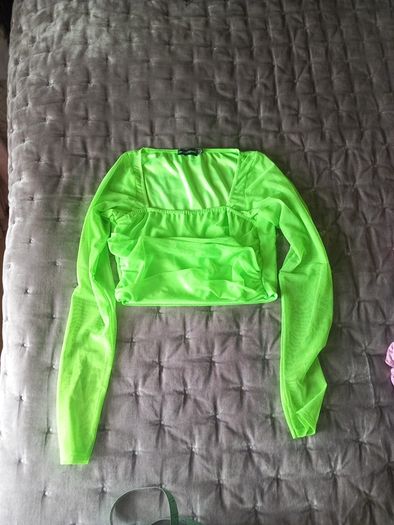 Green size 14 top bt Prettylittlething