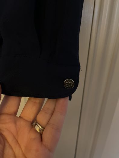 Kooples navy blouse