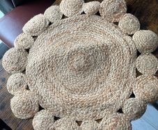 jute rug 60cm