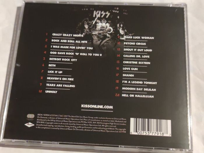 New The Best of Kiss Cd