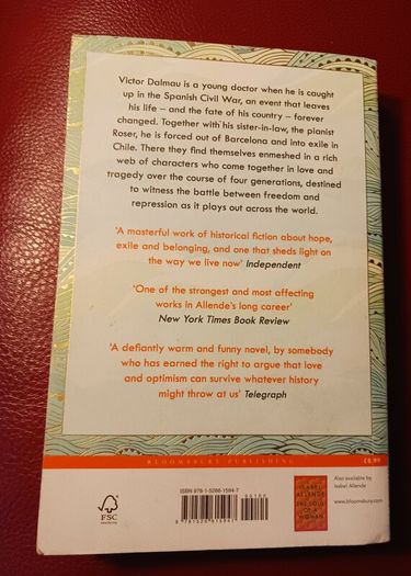 Isabel Allende  / A Long Petal of the Sea / 2020