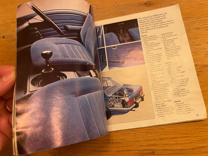Vauxhall 1980 all model catalogue