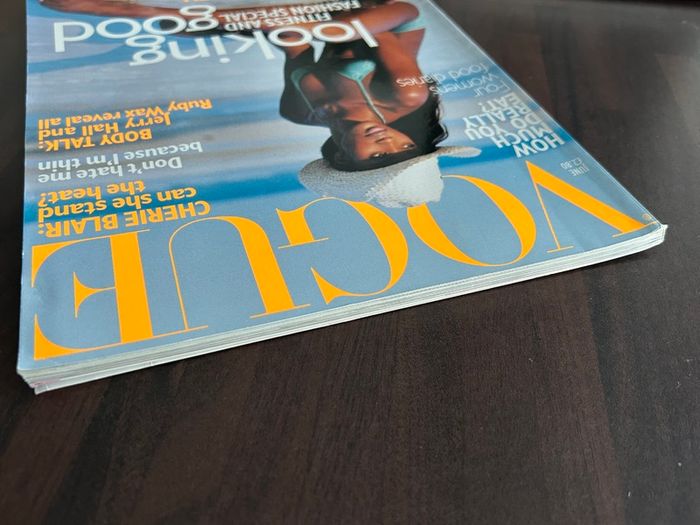 British Vogue Magazines 1996 Priced Individually