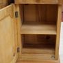 Pair of Quality Carved Ash Bedside Cabinets Image 4