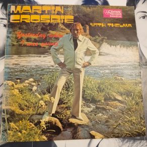 Martin Crosbie with Thelma - yesterday when I was young (signed)