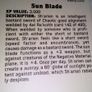 Advanced Dungeons & Dragons. 1993 TSR. Sun Blade. Image 4
