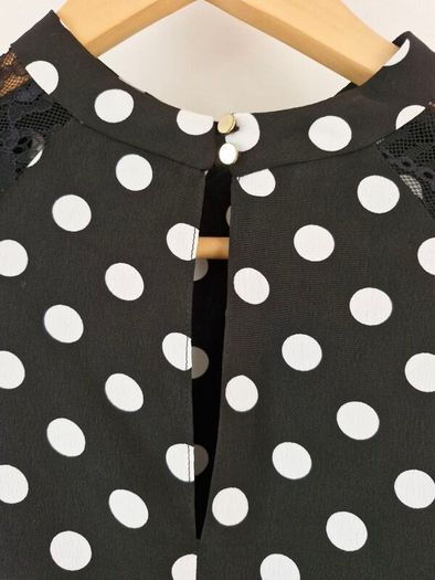 Black/White spotty dress (River island)