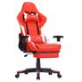 Ergonomic Gaming Chair, Computer Desk Chair Racing Design with Wide Back Cushion, Extendible Footrest in Waist Area Simply Connect to PC Image 4