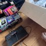 Atari 2600 Space Invaders Woody Atari 2600 with 15 individual games and 14 game Indy 500 driving Image 9